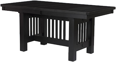 Mission dining table