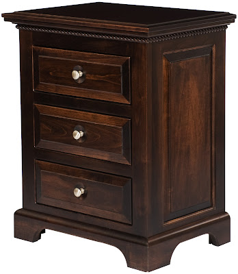 Hudson Nightstand, Onyx Maple