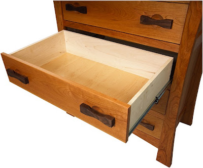 Zen Dresser, Cherry Hardwood, Natural Finish