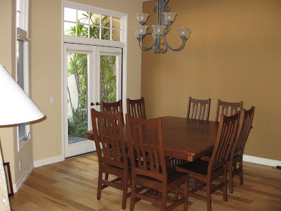 60 x 60 Woodland Dining Table and Runic Chairs, Oak Hardwood, Rustic Finish