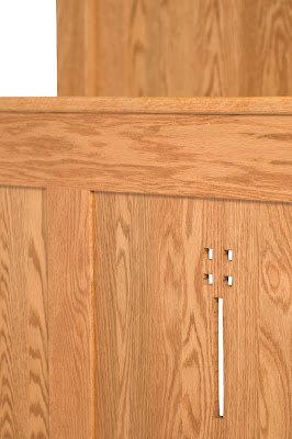 Florence Bed Frame in Cinnamon Oak