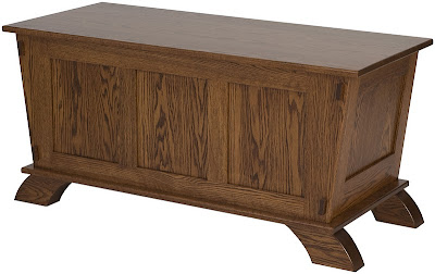 Baroque Chest in Rustic Oak