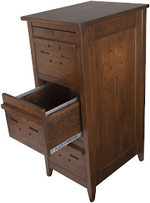 Florence File Cabinet in Modern Cherry