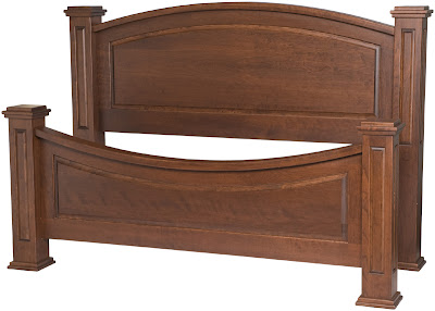 Concord Bed, Chcolate Cherry