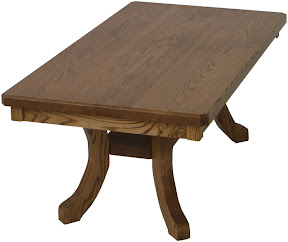 Montrose Console Table, Oak Hardwood, Medium Finish