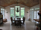 80 x 46 Mission Dining Table & Mission Chairs, Walnut Hardwood, Natural Finish