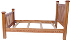 Prairie Bed, Oak Hardwood, Medium Oak