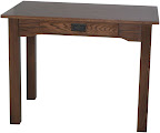 Mission Writing Desk, Oak Hardwood, Lexington Finish