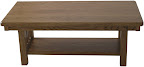 Mission Console Table, Oak Hardwood, Medium Finish