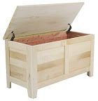 Shaker Cedar Chest, Maple Hardwood, Natural Finish