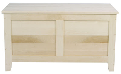 Shaker Chest, Maple Hardwood, Natural Finish