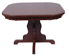 42 x 42 Colonial Mission Dining Table, Oak Hardwood, Antique Finish