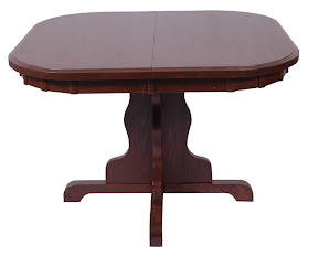42 x 42 Colonial Mission Dining Table, Oak Hardwood, Antique Finish
