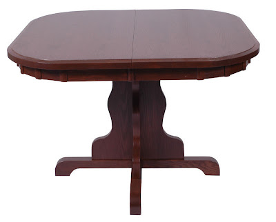 42 x 42 Colonial Mission Dining Table, Oak Hardwood, Antique Finish