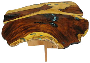 exotic hardwood dining set