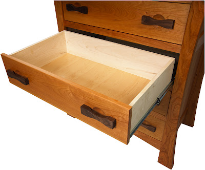 Zen Dresser, Cherry Hardwood, Natural Finish
