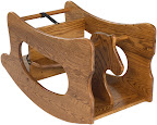 Three Way Rocking Horse, Oak Hardwood, Medium Finish