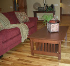Mission Coffee Table, Oak Hardwood, Lexington Finish