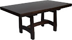 66 x 40 Montreal Dining Table, Timber Edge, Oak Hardwood, Custom Finish