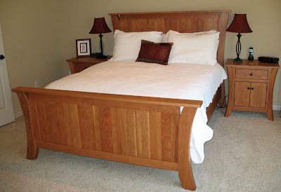 Kyoto Bed in Natural Cherry
