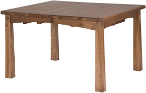 50 x 42 Shaker Dining Table in Calico Hickory