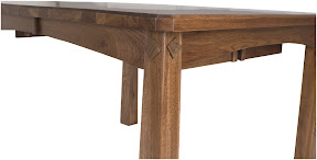 50 x 42 Shaker Dining Table in Calico Hickory