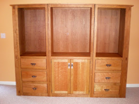 Seville Wall Cabinet in Natural Cherry