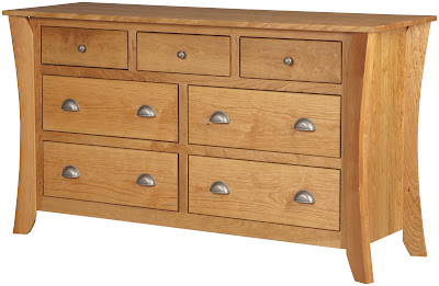 Kyoto Dresser in Oil & Wax Cherry, Custom Hardware