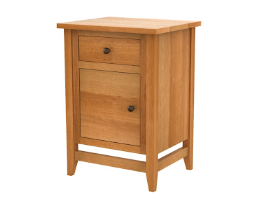 Venice Nightstand in Simulated Natural Cherry