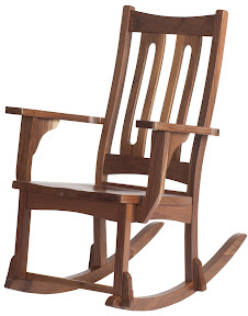 runic rocking chair