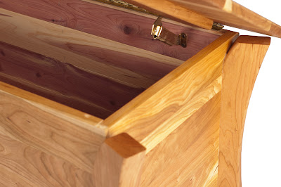 42"  kyoto chest in natural cherry