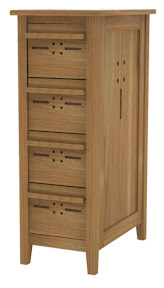 Florence File Cabinet in Simulated Natural Cherry