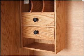 Mission Armoire Desk, Oil & Wax Oak