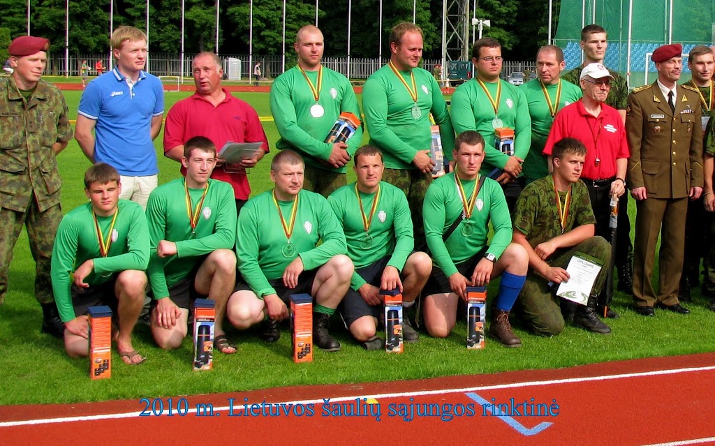 2010m. Lietuvos šaulių sąjungos rinktinė