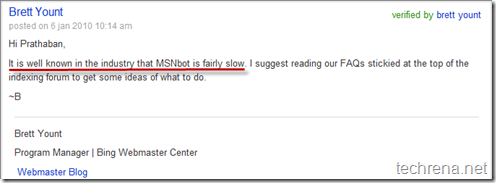 Bing MSNbot slow