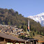  &ndash; Sikles village with mountain in the background