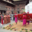 – the fulpati arrives at Hanuman Dhoka courtyard – the fulpati arrives at Hanuman Dhoka courtyard