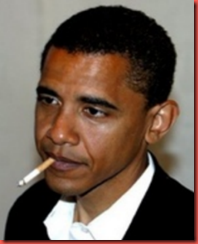 Obama Smoking