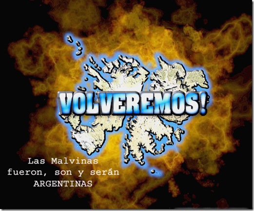 Malvinas Volveremos mapa