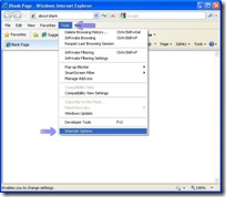 Internet Options