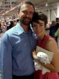 at justin's graduation ceremony for medical school.