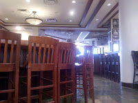 Steakhouse at Newark where I had breakfast with a nice airforce guy named Andrew