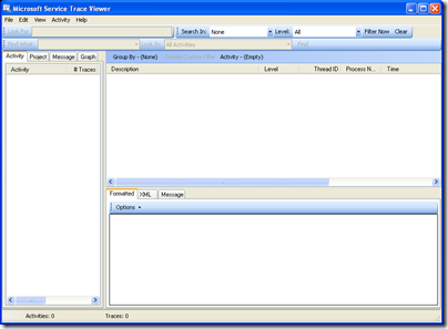 How to use Service Trace Viewer to check Service Details in WCF &ndash; VS 2008 