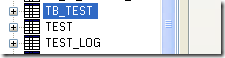 PL/SQL Table list