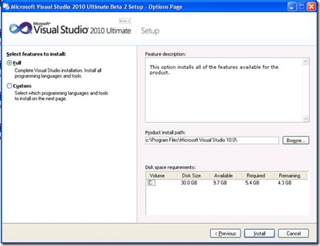 Step By Step Guide to Install Microsoft Visual Studio 2010 Ultimate Beta 2