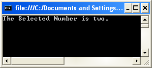 How to use Switch Statement with Enum in C#