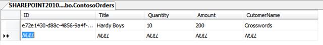 DatabaseEntry