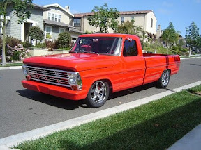 Mike Nagatani's 
1968 F-100, 390 c.i. is looking good