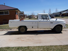 Shane Wood 
1966 Ford F250 Camper Special. 
35,000 original miles.