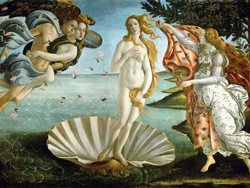 Boticelli, Nascimento de Vênus